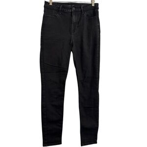 Old Navy Black High-Rise Super Skinny Jeans Size 8